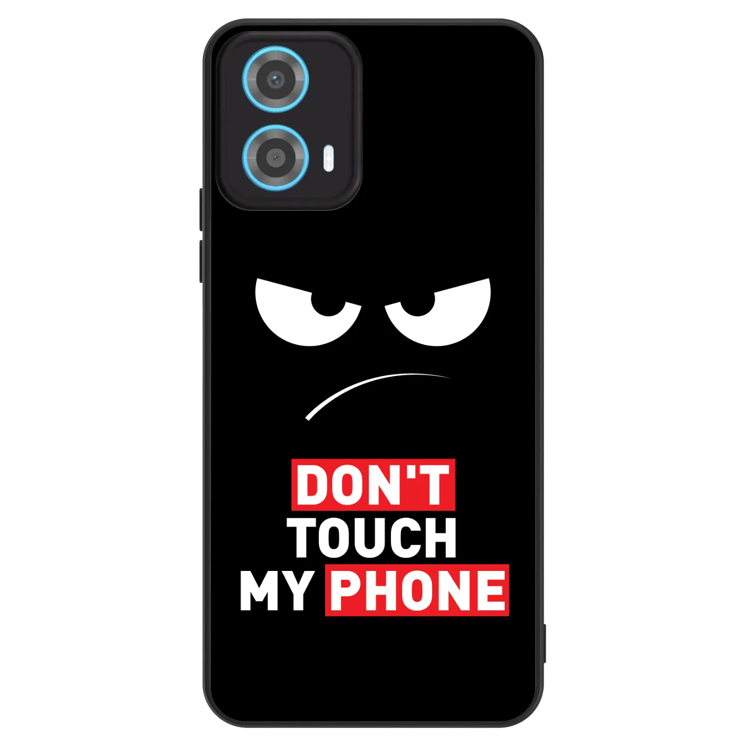 Picasee ULTIMATE CASE za Motorola Moto G34 5G - Angry Eyes - Transparent