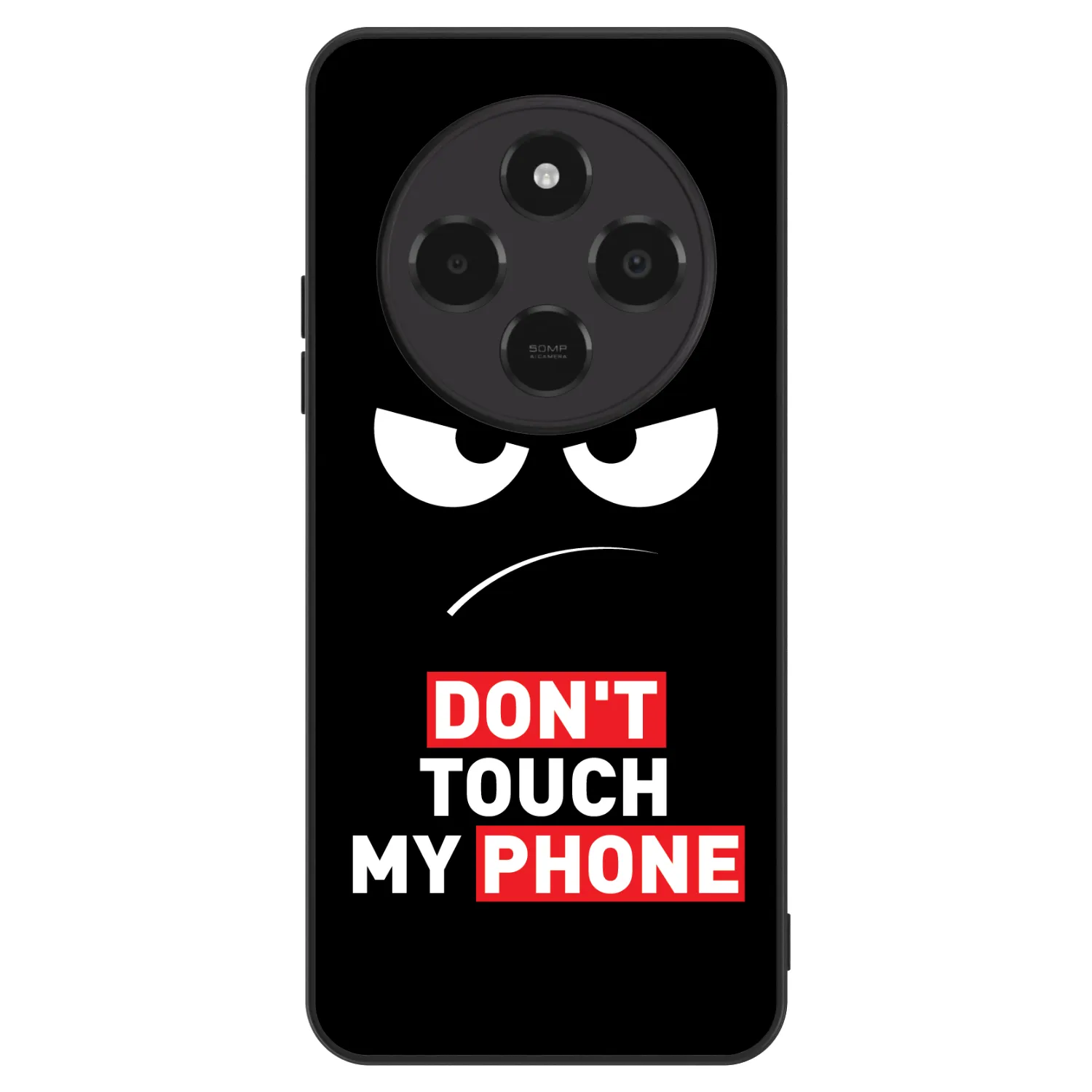 Picasee ULTIMATE CASE za Xiaomi Poco C75 - Angry Eyes - Transparent