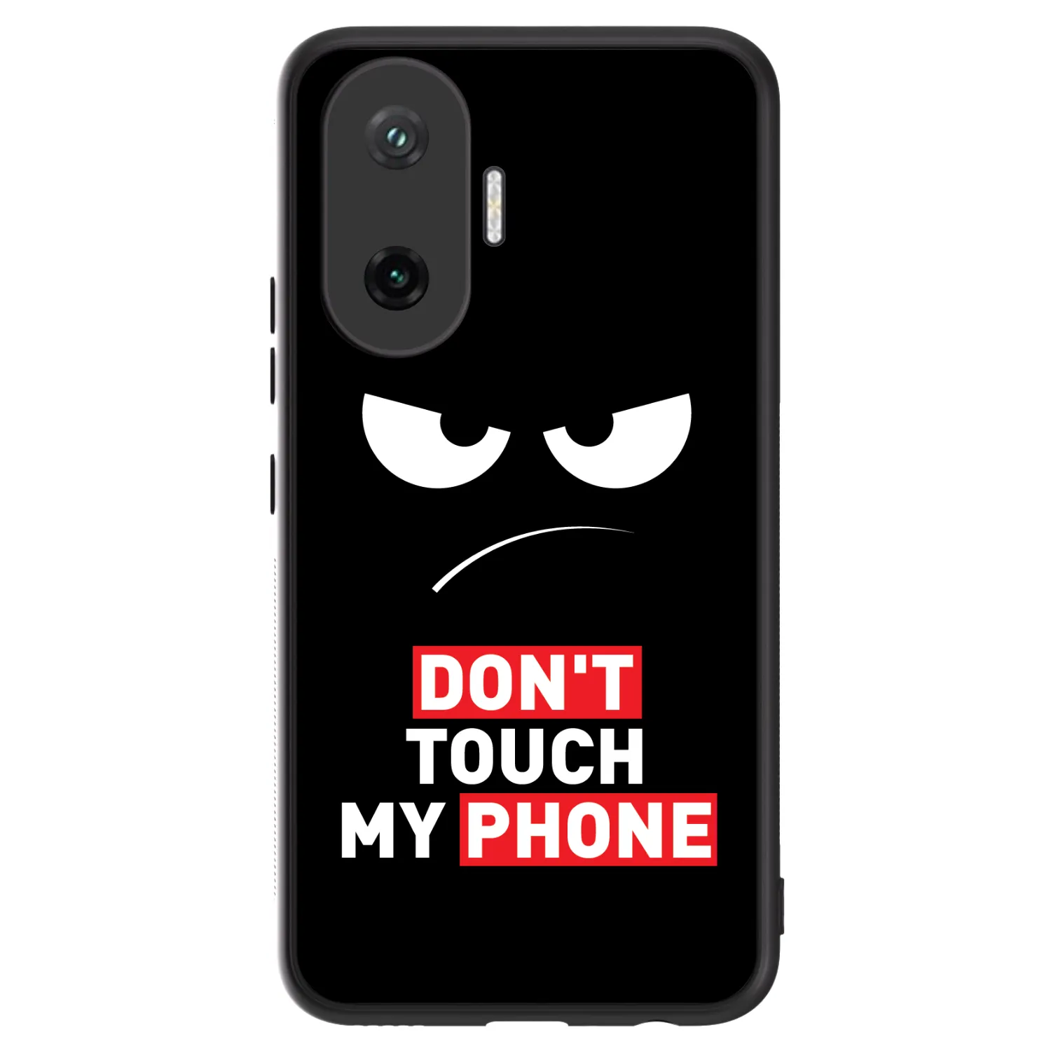 Picasee ULTIMATE CASE za Xiaomi Poco F7 Pro 5G - Angry Eyes - Transparent