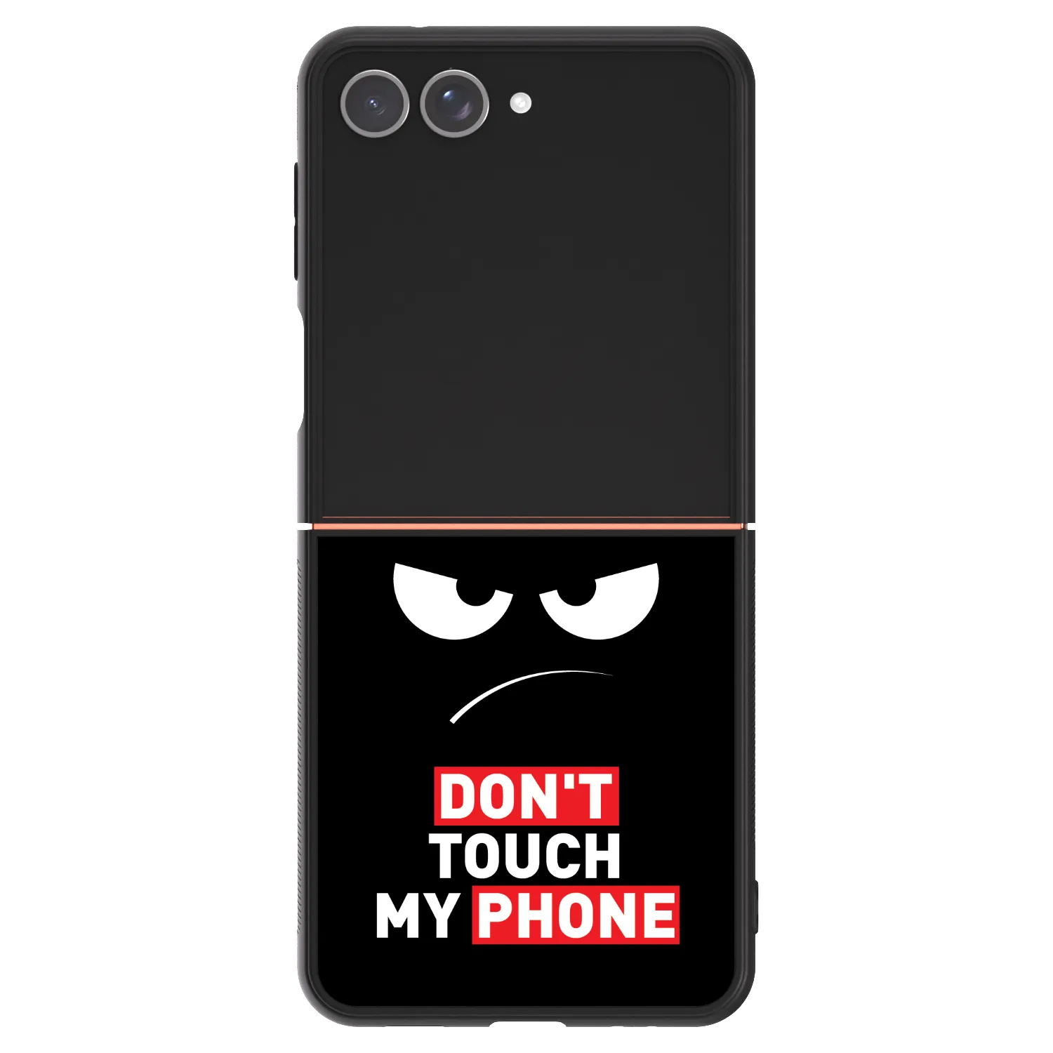 Picasee ULTIMATE CASE za Samsung Galaxy Z Flip7 5G - Angry Eyes - Transparent