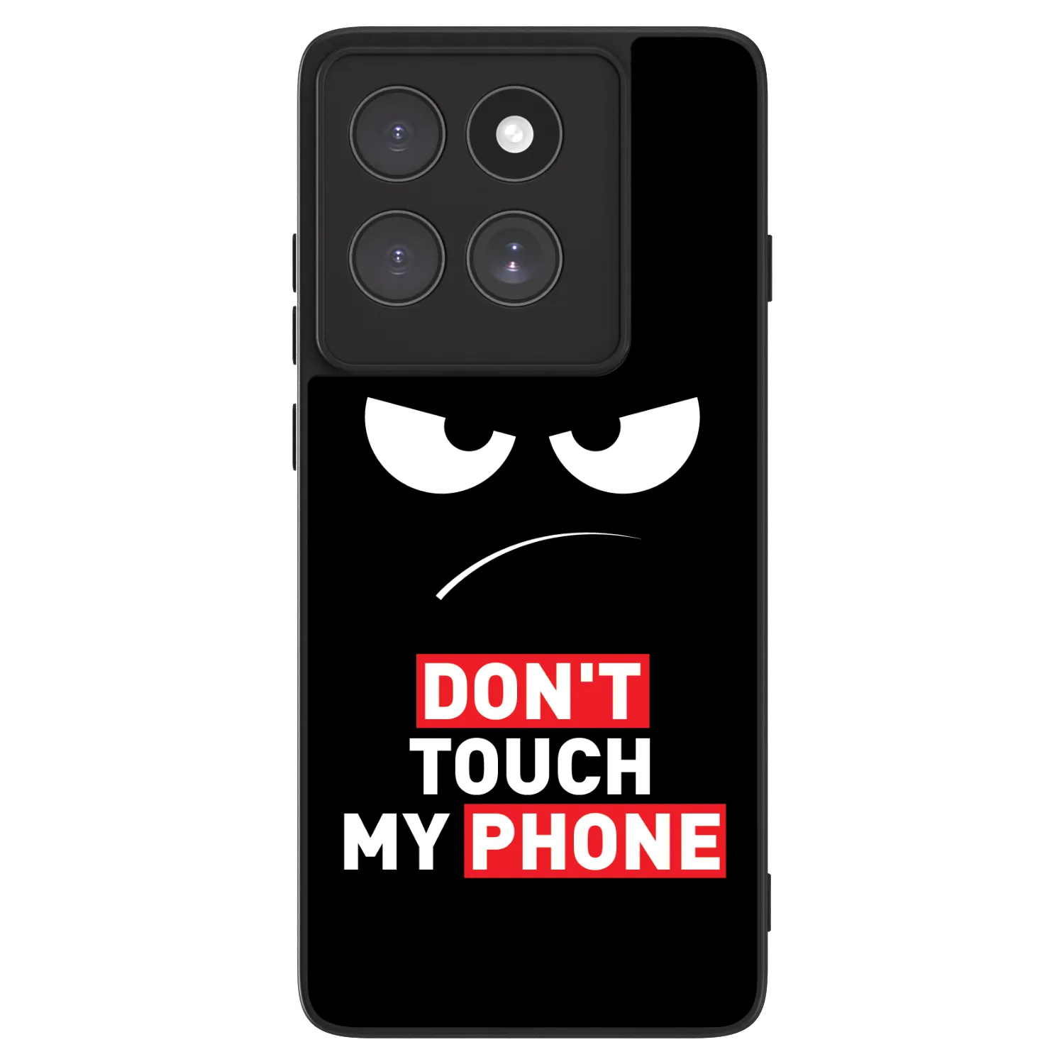 Picasee ULTIMATE CASE za Motorola Edge 60 5G - Angry Eyes - Transparent