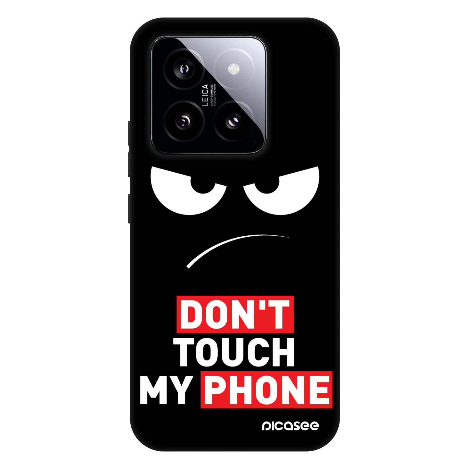 Picasee Fashion Case za Xiaomi 14 - Angry Eyes - Transparent