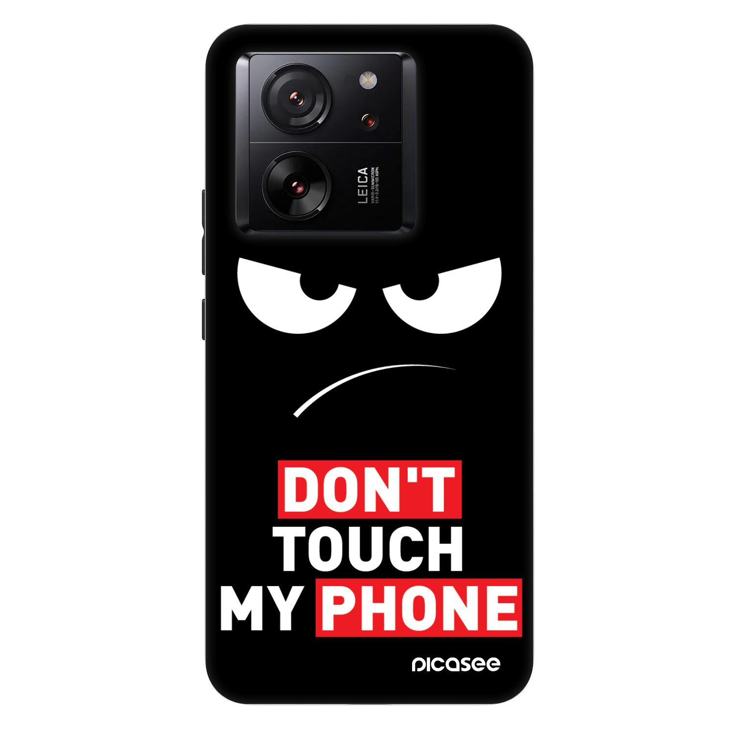 Picasee Fashion Case za Xiaomi 13T Pro - Angry Eyes - Transparent