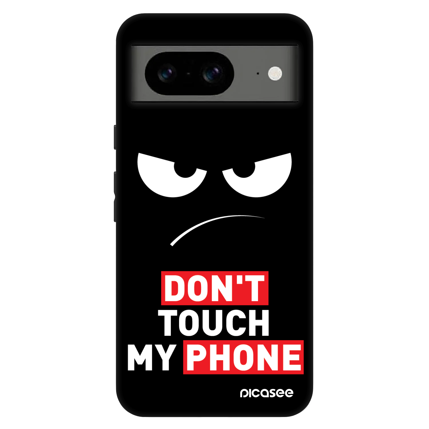 Picasee Fashion Case za Google Pixel 8 Pro - Angry Eyes - Transparent