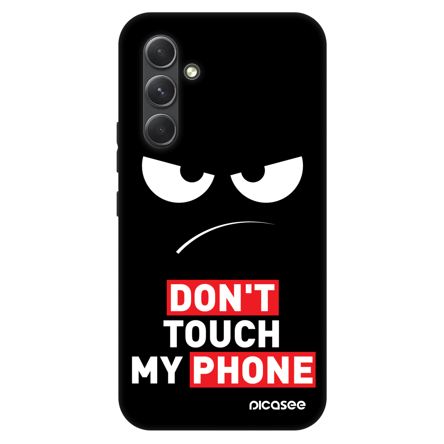 Picasee Fashion Case za Samsung Galaxy A54 5G A546B - Angry Eyes - Transparent
