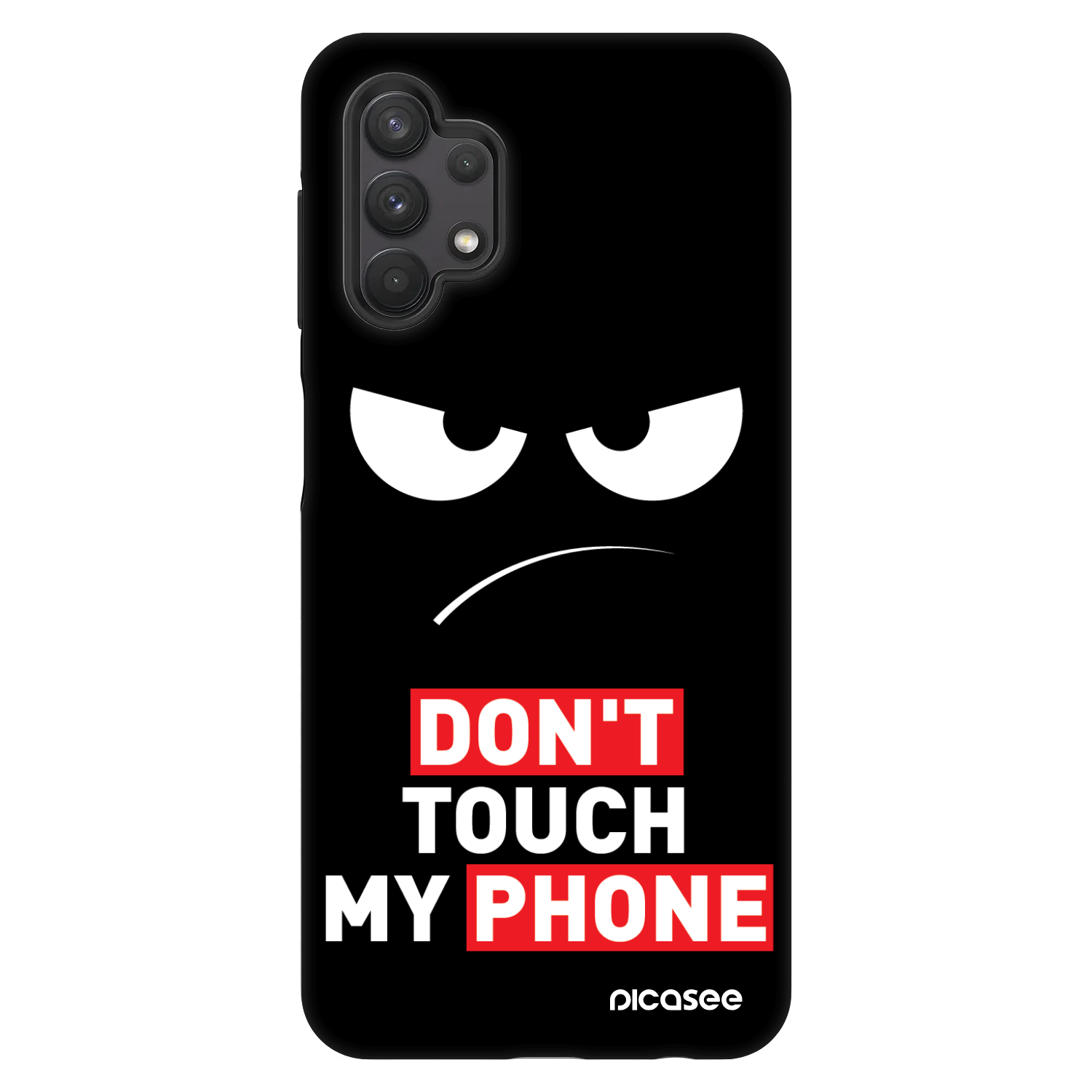 Picasee Fashion Case za Samsung Galaxy A32 5G A326B - Angry Eyes - Transparent