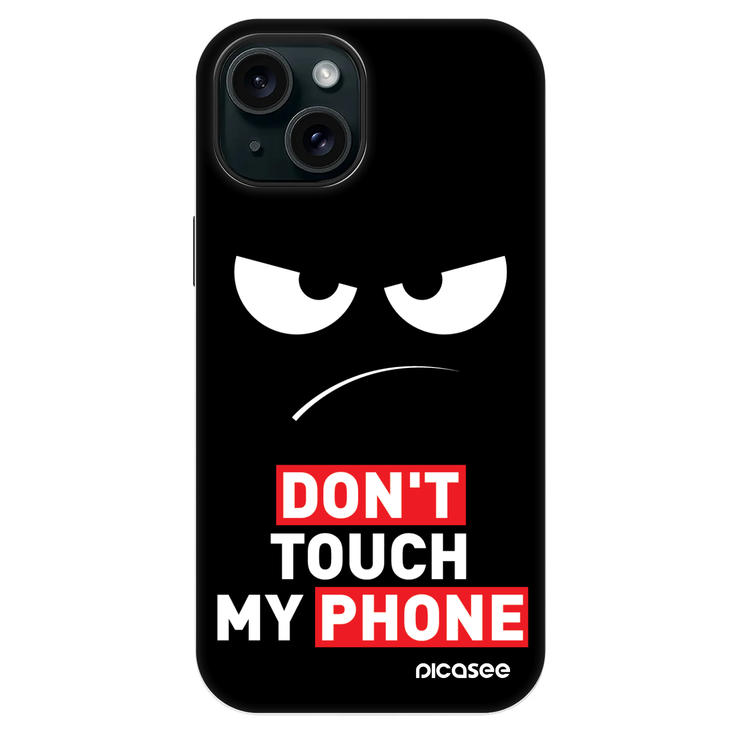 Picasee Fashion Case MagSafe za Apple iPhone 13 - Angry Eyes - Transparent
