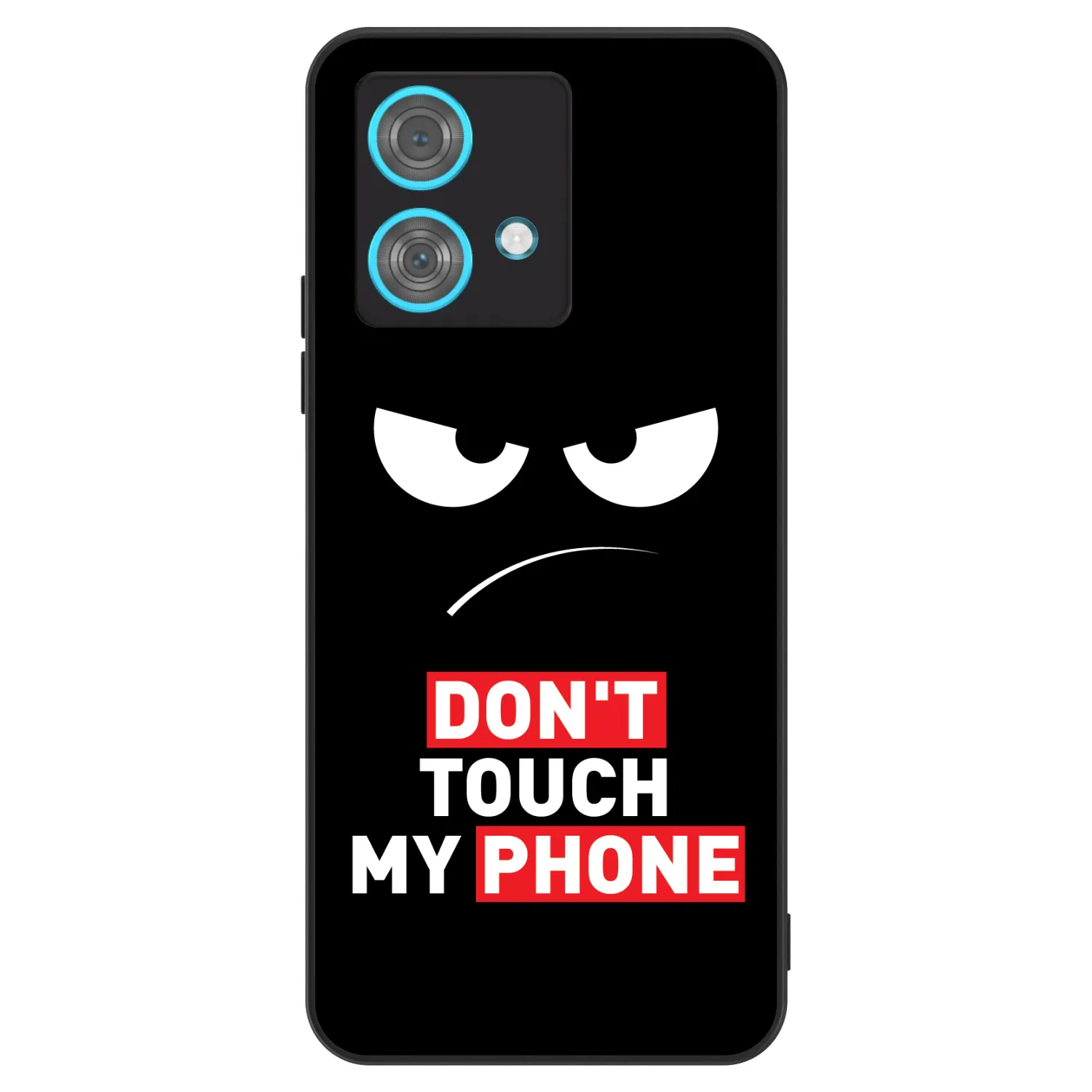 Picasee ULTIMATE CASE za Motorola Edge 40 Neo - Angry Eyes - Transparent