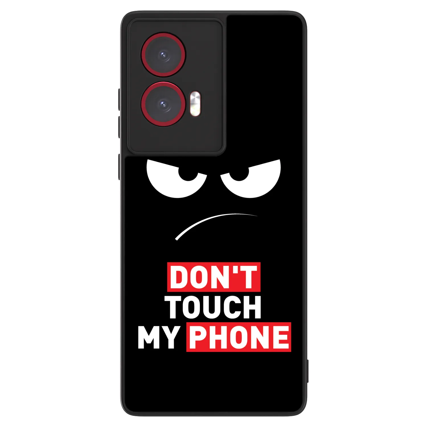 Picasee ULTIMATE CASE za Motorola Edge 50 Fusion - Angry Eyes - Transparent