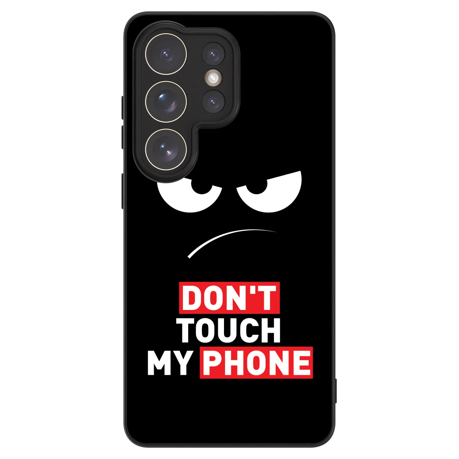 Picasee ULTIMATE CASE za Samsung Galaxy S26 Ultra - Angry Eyes - Transparent