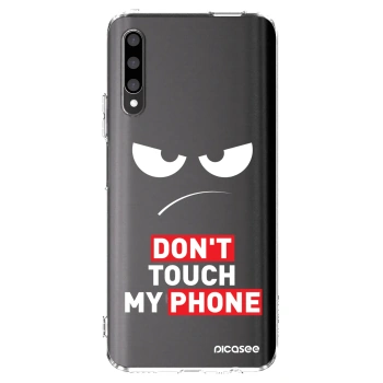 Picasee silikonski prozorni ovitek za Honor 9X Pro - Angry Eyes - Transparent