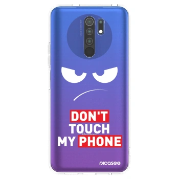 Picasee silikonski prozorni ovitek za Xiaomi Redmi 9 - Angry Eyes - Transparent
