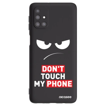 Ovitek za Samsung Galaxy M31s - Angry Eyes - Transparent