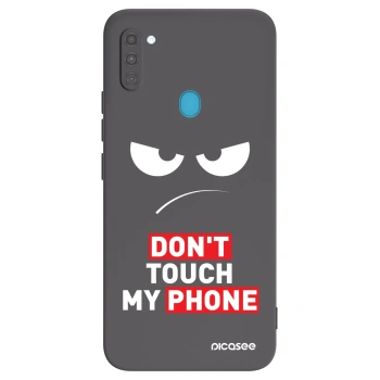 Ovitek za Samsung Galaxy M11 - Angry Eyes - Transparent
