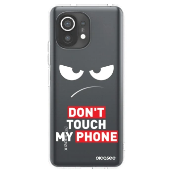 Picasee silikonski prozorni ovitek za Xiaomi Mi 11 - Angry Eyes - Transparent