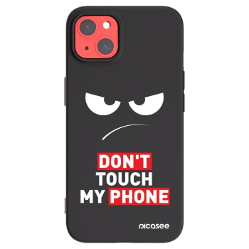 Picasee silikonski črni ovitek za Apple iPhone 13 - Angry Eyes - Transparent