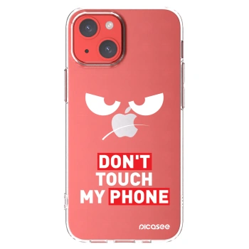 Picasee silikonski prozorni ovitek za Apple iPhone 13 mini - Angry Eyes - Transparent