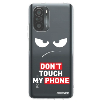 Picasee silikonski prozorni ovitek za Xiaomi Poco F3 - Angry Eyes - Transparent
