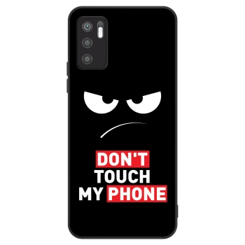 Ovitek za Xiaomi Redmi Note 10 5G - Angry Eyes - Transparent