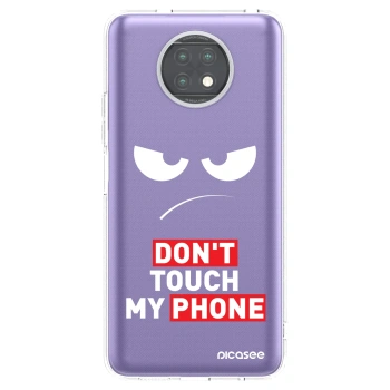 Picasee silikonski prozorni ovitek za Xiaomi Redmi Note 9T - Angry Eyes - Transparent