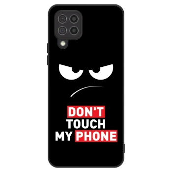 Ovitek za Samsung Galaxy A22 A225F 4G - Angry Eyes - Transparent