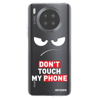 Picasee silikonski prozorni ovitek za Huawei Nova 8i - Angry Eyes - Transparent