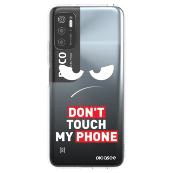 Picasee silikonski prozorni ovitek za Xiaomi Poco M3 Pro 5G - Angry Eyes - Transparent