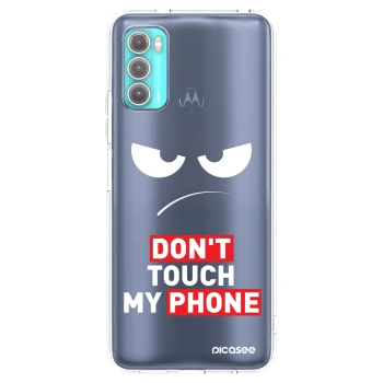 Picasee silikonski prozorni ovitek za Motorola Moto G60 - Angry Eyes - Transparent