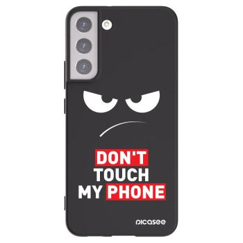 Picasee silikonski črni ovitek za Samsung Galaxy S22+ 5G - Angry Eyes - Transparent