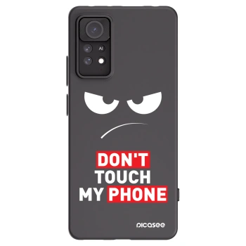 Picasee silikonski črni ovitek za Xiaomi Redmi Note 11 Pro - Angry Eyes - Transparent