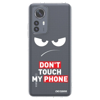 Picasee silikonski prozorni ovitek za Xiaomi 12 Pro - Angry Eyes - Transparent