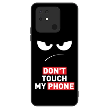 Ovitek za Xiaomi Redmi 10C - Angry Eyes - Transparent