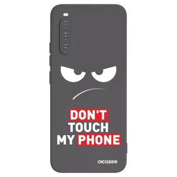 Ovitek za Sony Xperia 10 IV 5G - Angry Eyes - Transparent