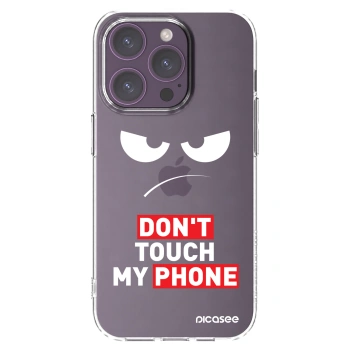 Picasee silikonski prozorni ovitek za Apple iPhone 14 Pro - Angry Eyes - Transparent