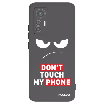 Picasee silikonski črni ovitek za Xiaomi 12 Lite - Angry Eyes - Transparent