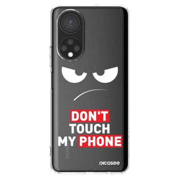 Picasee silikonski prozorni ovitek za Honor X7 - Angry Eyes - Transparent