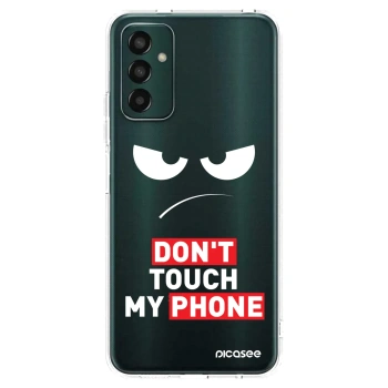 Ovitek za Samsung Galaxy M23 5G - Angry Eyes - Transparent