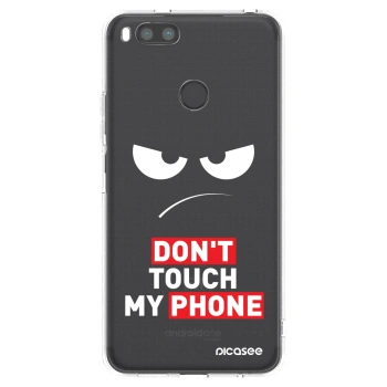 Picasee silikonski prozorni ovitek za Xiaomi Redmi A1 - Angry Eyes - Transparent