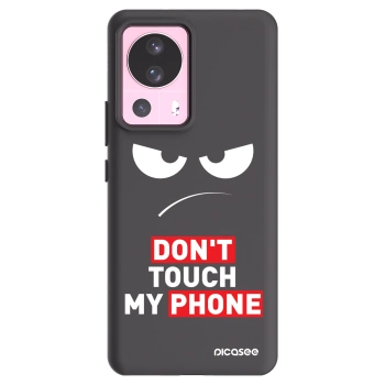 Picasee silikonski črni ovitek za Xiaomi 13 Lite - Angry Eyes - Transparent
