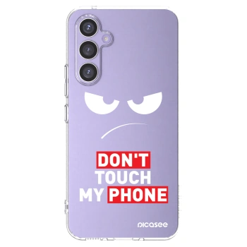 Picasee silikonski prozorni ovitek za Samsung Galaxy A54 5G A546B - Angry Eyes - Transparent