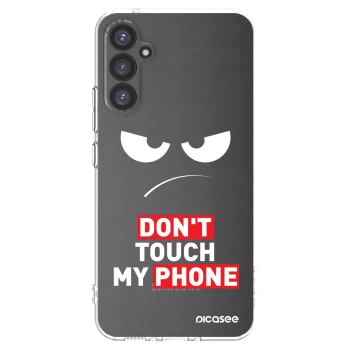 Picasee silikonski prozorni ovitek za Samsung Galaxy A34 5G A346B - Angry Eyes - Transparent