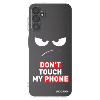 Picasee silikonski prozorni ovitek za Samsung Galaxy A14 5G A146P - Angry Eyes - Transparent