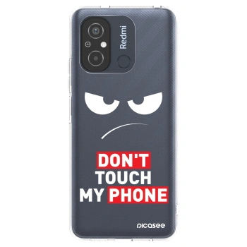 Picasee silikonski prozorni ovitek za Xiaomi Redmi 12C - Angry Eyes - Transparent