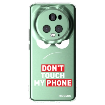 Picasee silikonski prozorni ovitek za Honor Magic5 Pro - Angry Eyes - Transparent