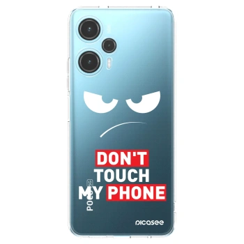 Picasee silikonski prozorni ovitek za Xiaomi Poco F5 - Angry Eyes - Transparent