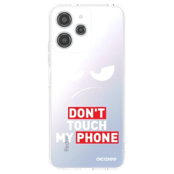 Picasee silikonski prozorni ovitek za Xiaomi Redmi 12 4G - Angry Eyes - Transparent
