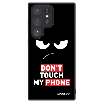 Picasee ULTIMATE CASE PowerShare za Samsung Galaxy S23 Ultra 5G - Angry Eyes - Transparent