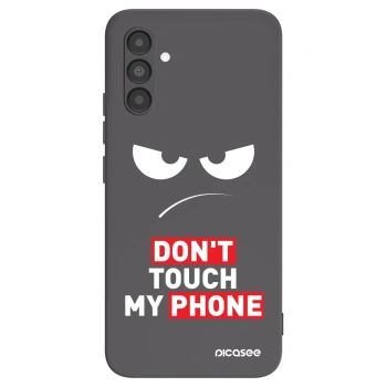 Picasee silikonski črni ovitek za Samsung Galaxy A04s A047F - Angry Eyes - Transparent