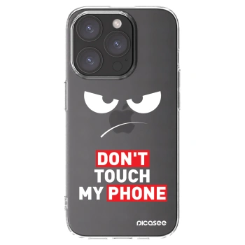 Picasee silikonski prozorni ovitek za Apple iPhone 15 Pro - Angry Eyes - Transparent