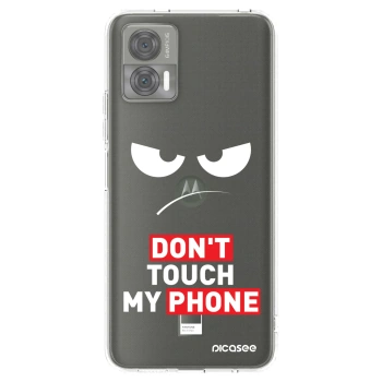 Picasee silikonski prozorni ovitek za Motorola Edge 30 Neo - Angry Eyes - Transparent